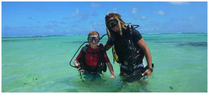 PADI Open Water Diver course Rarotonga